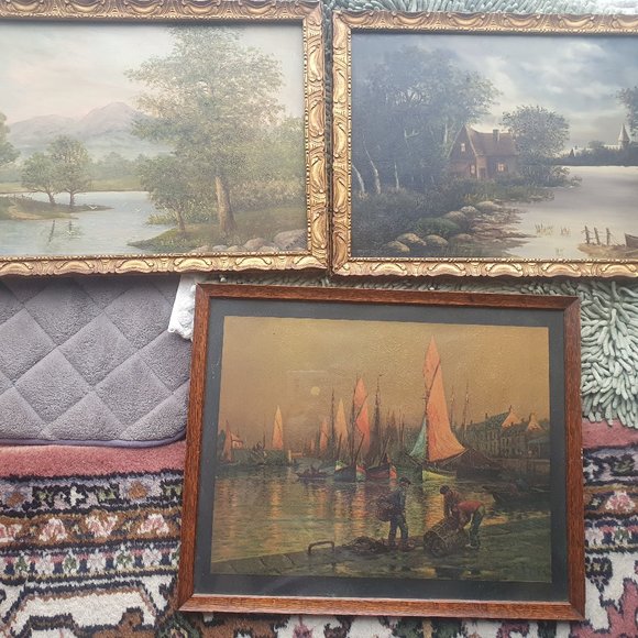 Oil paintings - Picture 1 of 7